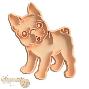 Pug Cookie cutter & Stamp