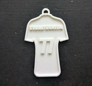 Kvaratskhelia 77 Napoli/Georgia Keychain