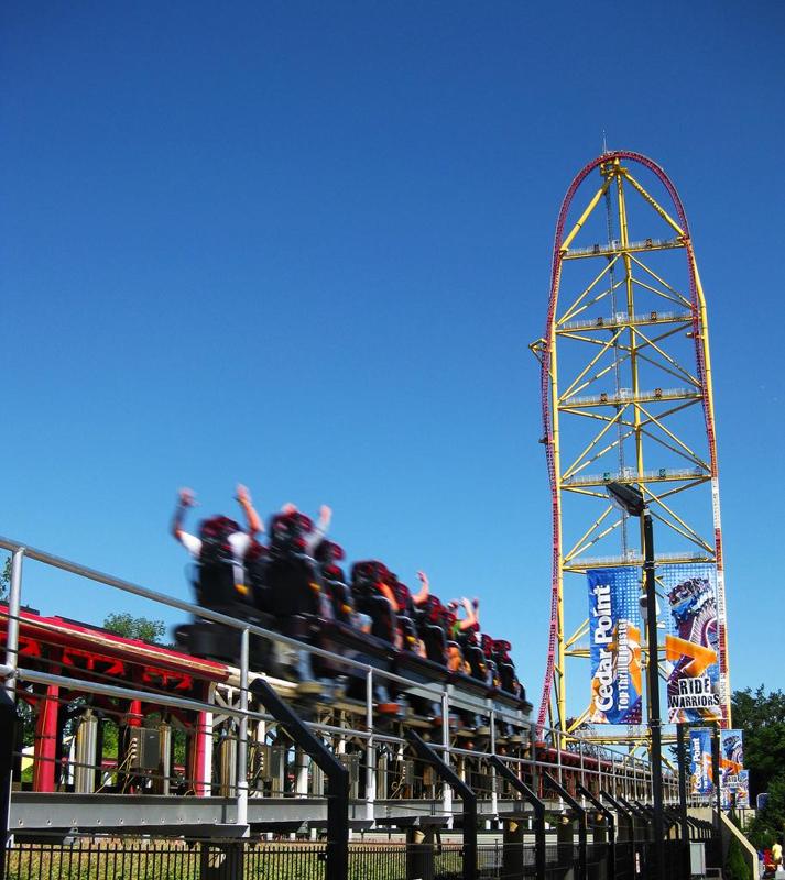 Top Thrill Dragster at Cedar Point