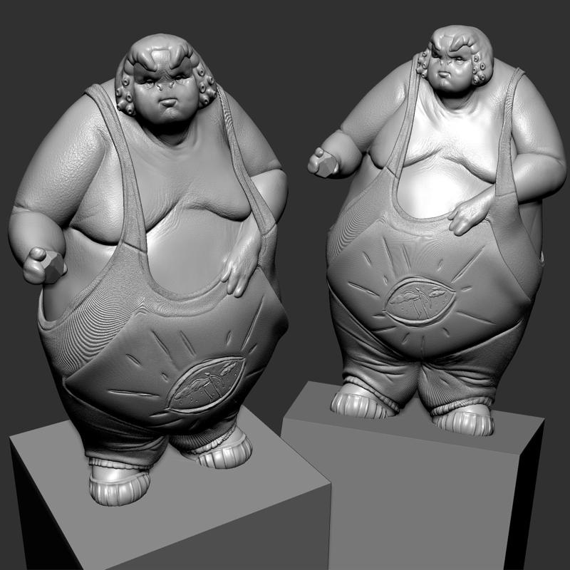 Murphus the Keeper collectible 3d printable oc