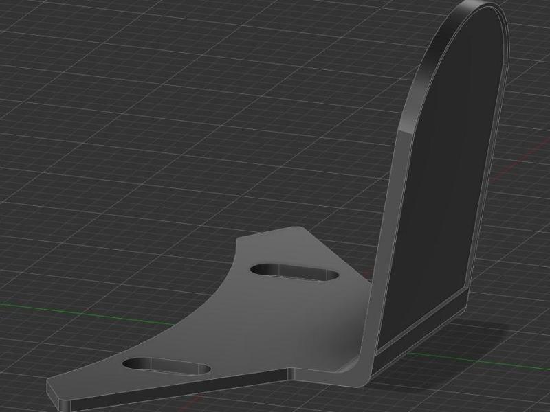 Vespa - Halterung für Pickerl (§57 Plakette) (AUT)