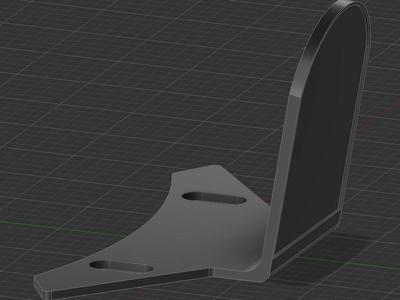 Vespa - Halterung für Pickerl (§57 Plakette) (AUT)