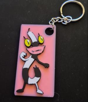 Oblina Real Monsters keychain