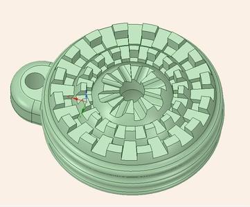 Interlocked Keychain