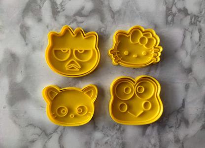 Hello Kitty Cookie Cutter Set / Hello Kitty Cookie Cutters Set