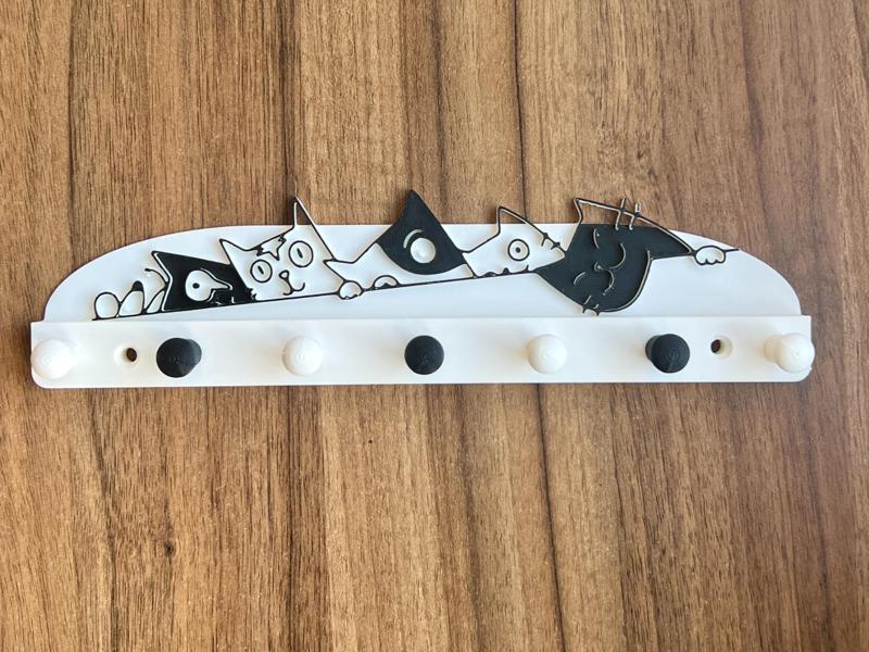 cat key hanger