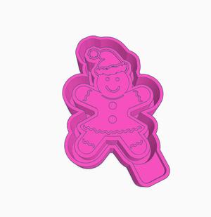 Gingerbread Girl Mold Housing STL