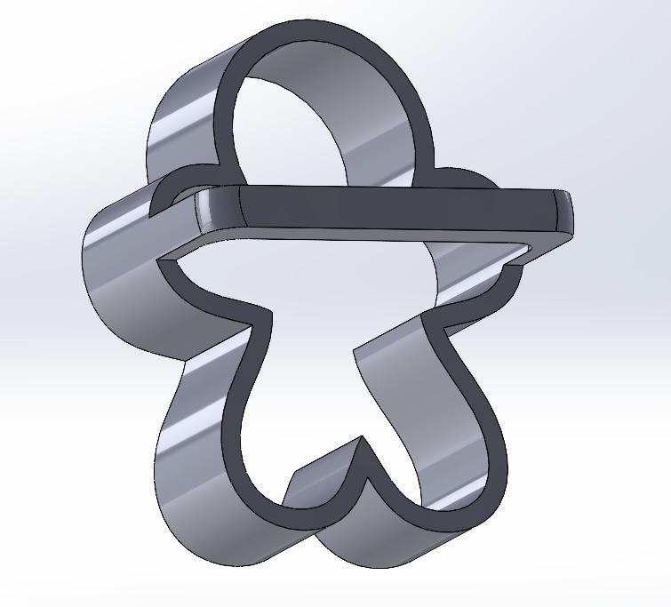 Gingerbread man cookie cutter