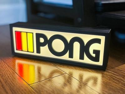 PONG 3D Lightbox