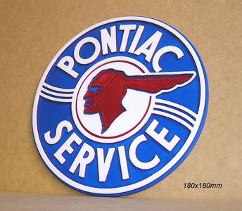Pontiac, service, service, parts, genuine , sign, sign, sign, vehicle, car, car, automobile, garage