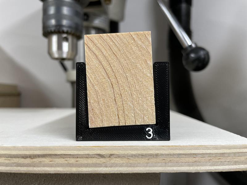 Pinewood Derby Axle Drill Jig