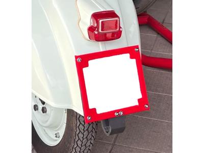 Vespa License Plate Bracket for Vespa 1963-69