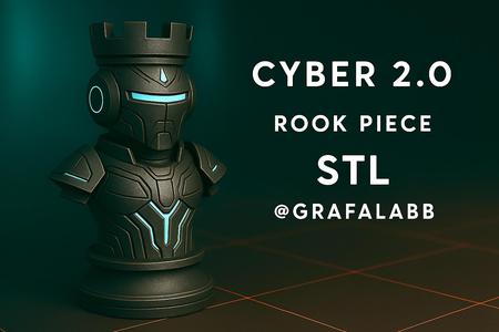 Cyber 2.0 "Rook" - chess piece