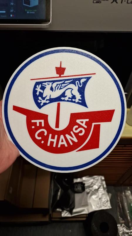 Big F.C. Hansa Rostock Coaster