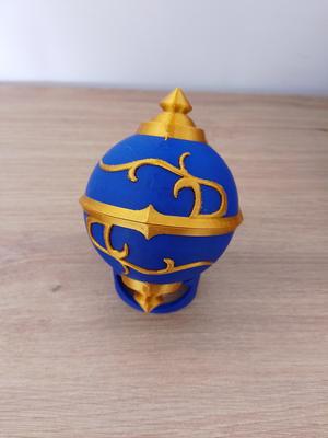 Pal Sphere - Switch game holder - with stand - inspired from Palworld