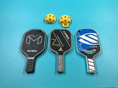 Pickleball Paddle Keychain