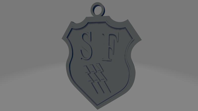 Stade Francais Keychain