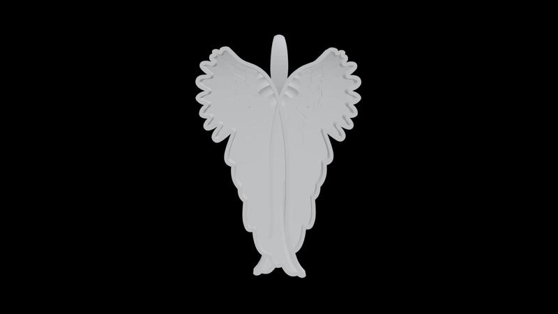 Jewelry Angel Pendant (Easy Print)