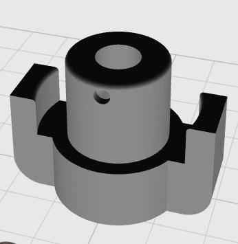 Polaris ATV box fastening pieces