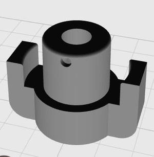 Polaris ATV box fastening pieces