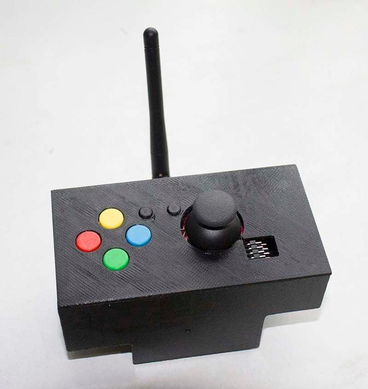 Box Joystick shield Arduino Uno