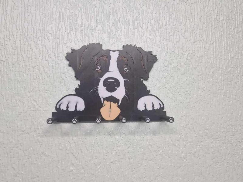 Border Collie Lead Holder 