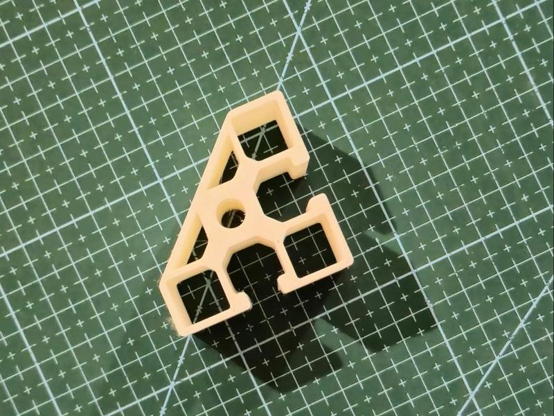 45x45mm Angled Aluminum Profile