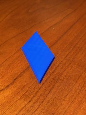 Tangoes Skewed Rectangle Piece
