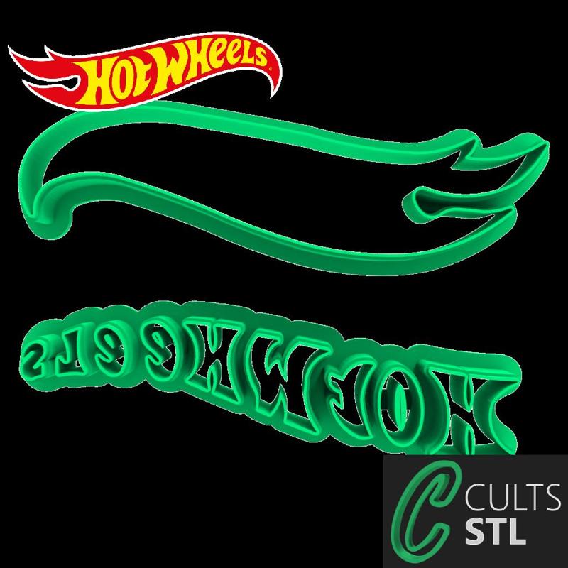 CORTADORES LOGO - HOT WHEELS - 5cm