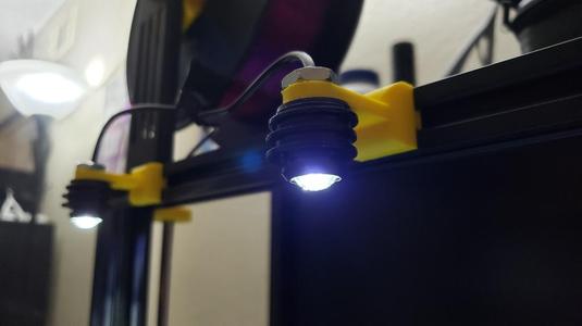 Ender 3 Eagle Eye LED Top Bar Mount