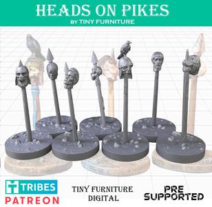 Heads on pikes (Harvest of War)