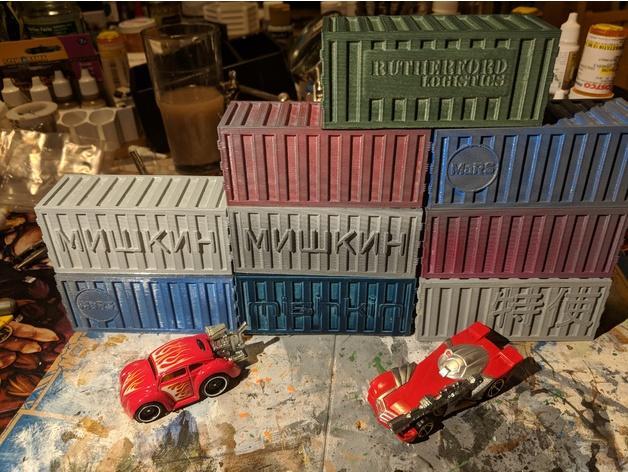 Gaslands - Shipping Containers