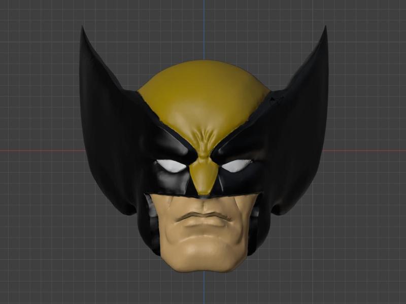 Marvel Wolverine head