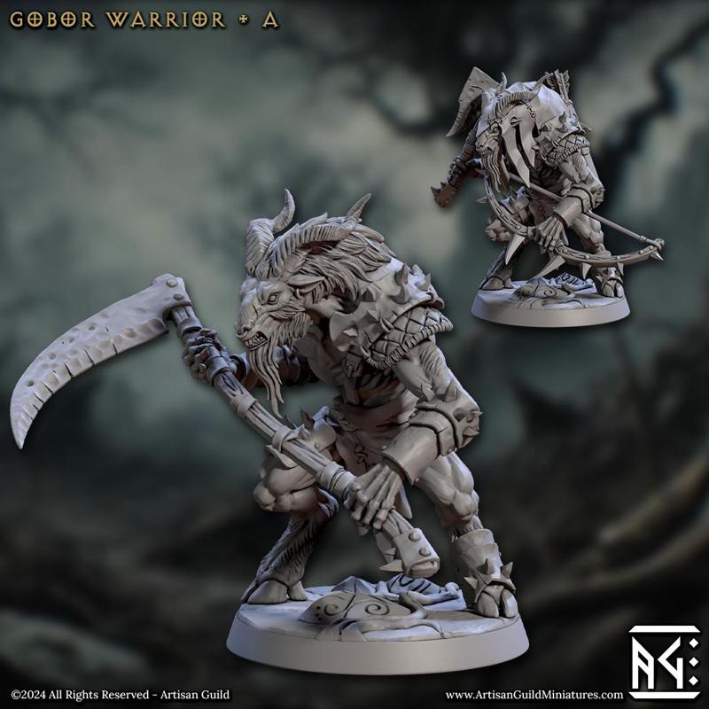 Gobor Warrior - A (Rise of the Beastmen)