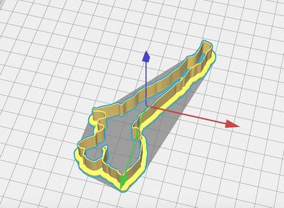 Lake Garda Cookie cutter Gardasee