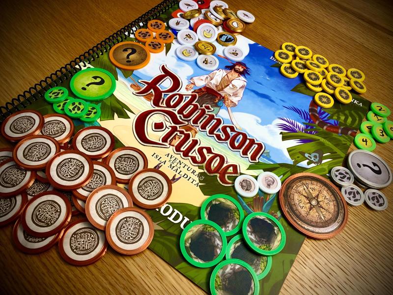 Robinson Crusoe - Token protectors - Board game