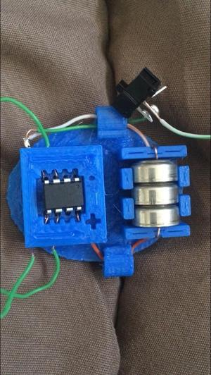 ATTiny85 and LR44 holder