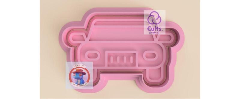 Vehicle cookie cutter set (vehicles set cookie cutter)