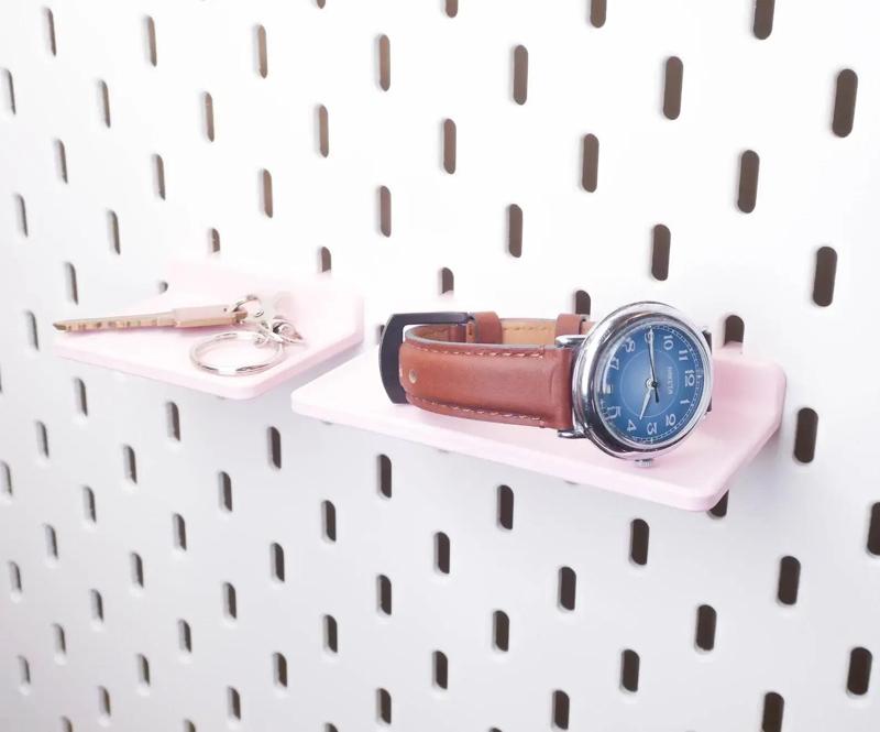 Mini shelf for Ikea SKADIS perforated panel