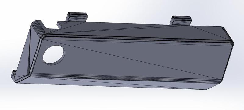 Taranis Battery Hatch TBS Crossfire mod