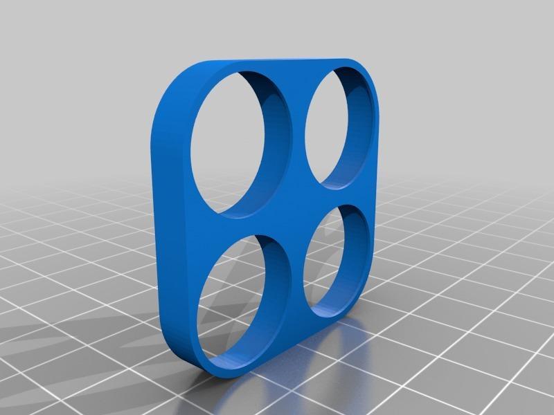 Simple LiIon 18650 4S Battery Spacer