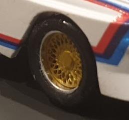 slot car wheel insert 12mm BBS