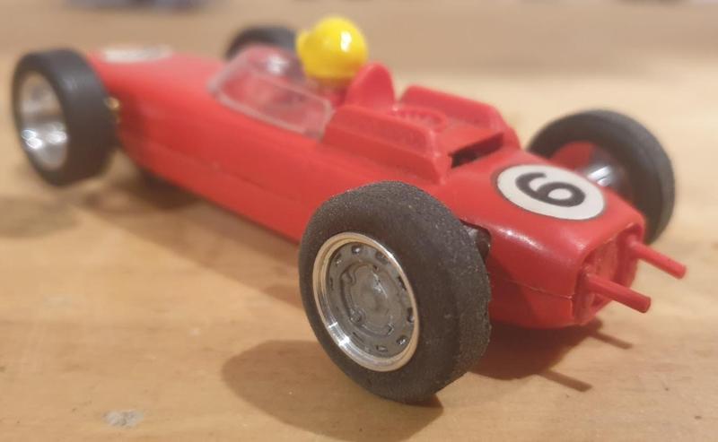 slot car wheel insert 12mm Porsche - VW