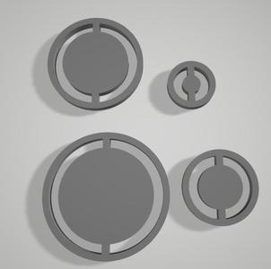 Ceramic glazing beads