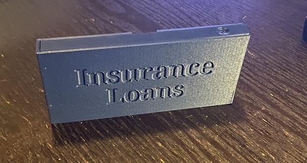 Game of Life - Insurance + Loan Box + Lid