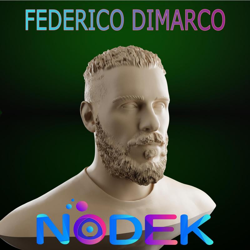 Bust of Federico Dimarco - The Talent of Inter Milan and the Italian National Team