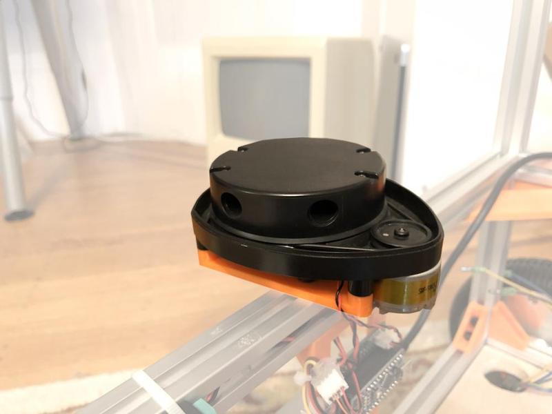 Low Profile Neato Lidar Mount for 2020 extrusions