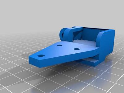 anet a8 hot bed chain end