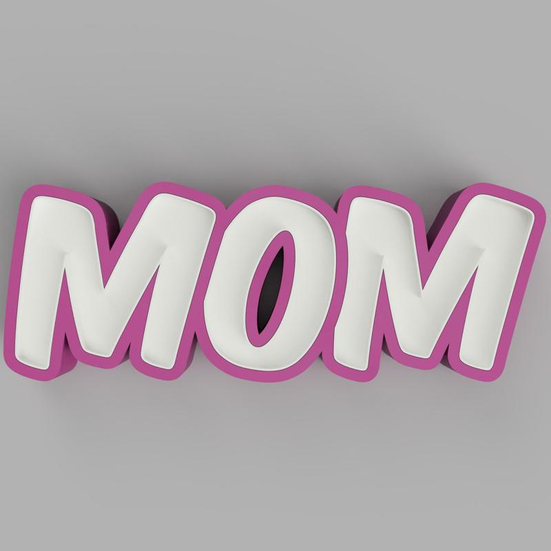 MOM - LED LAMP WITH NAME (NAMELED)