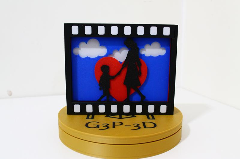 mother's day photogram frame